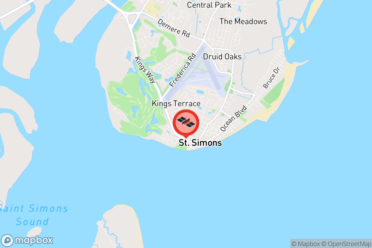 Static map screenshot of the place