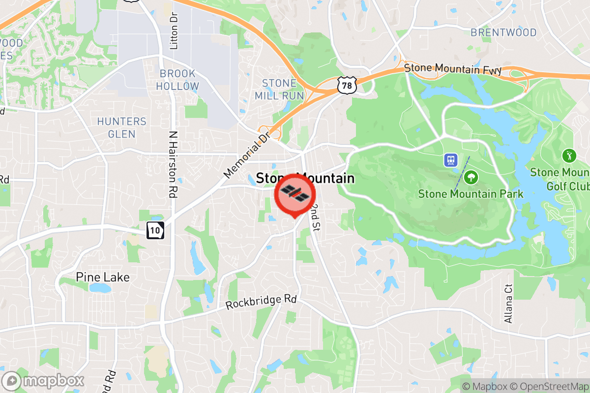 Static map screenshot of the place