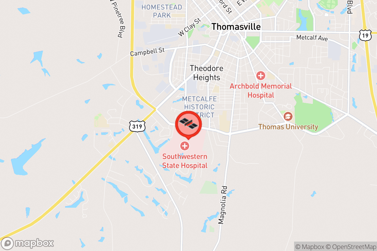 Static map screenshot of the place