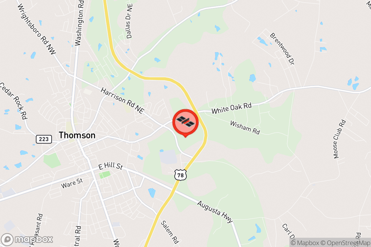 Static map screenshot of the place