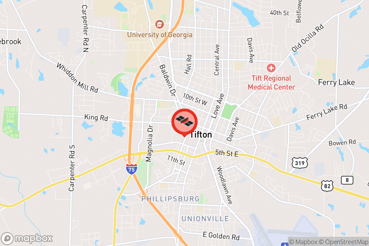 Static map screenshot of the place