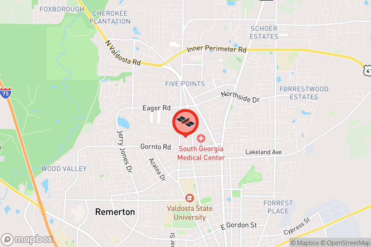 Static map screenshot of the place