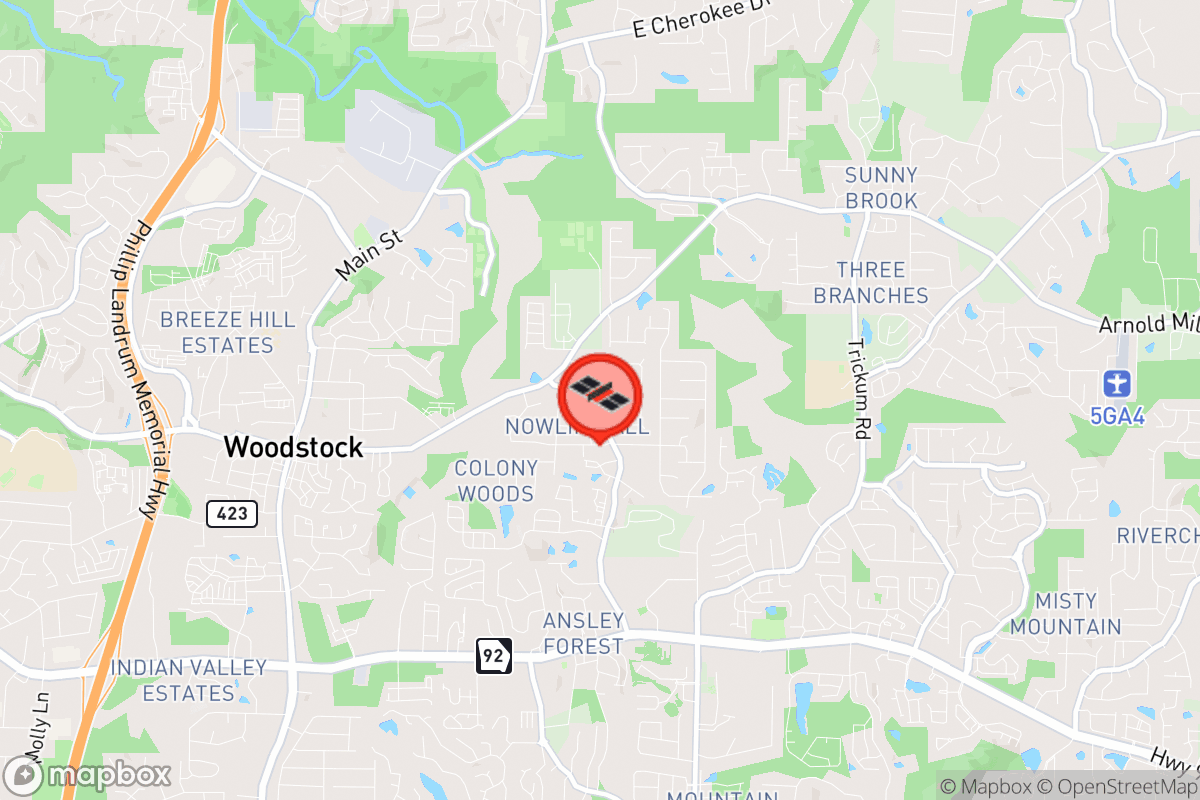 Static map screenshot of the place