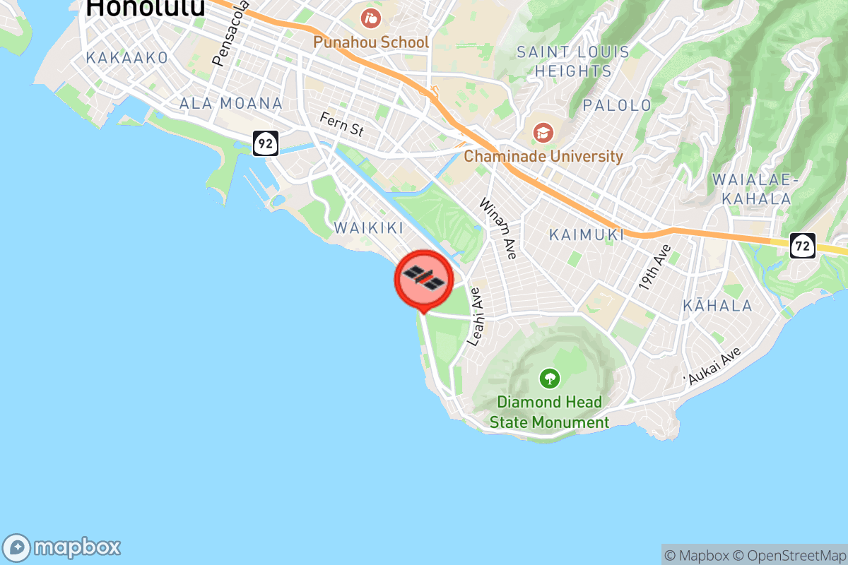 Static map screenshot of the place