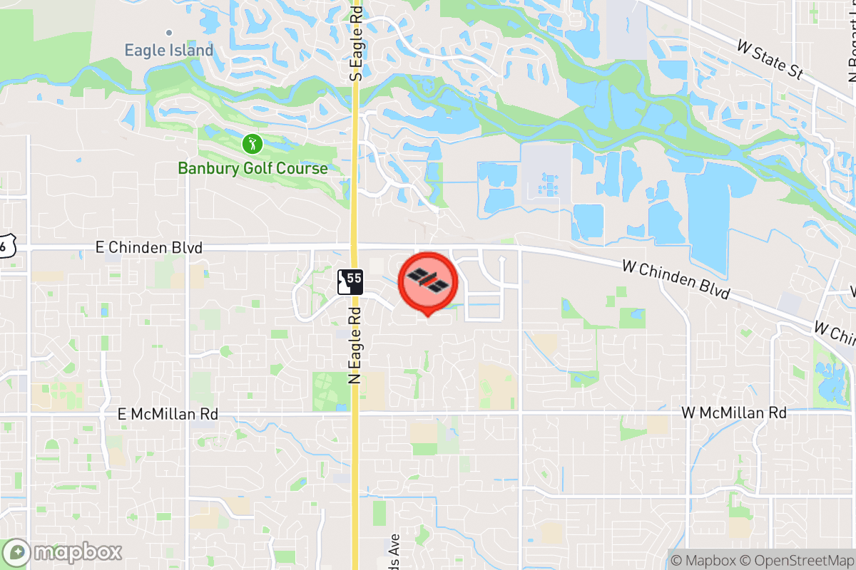 Static map screenshot of the place