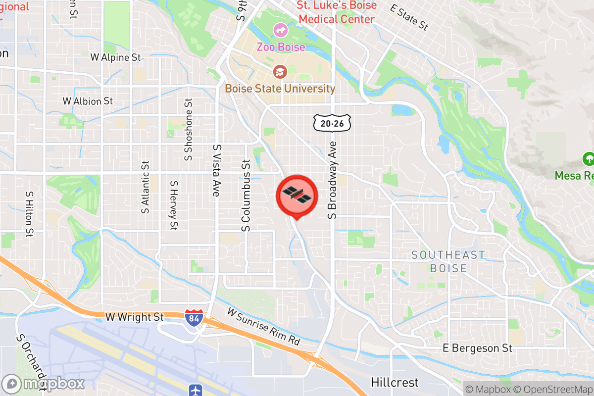 Static map screenshot of the place