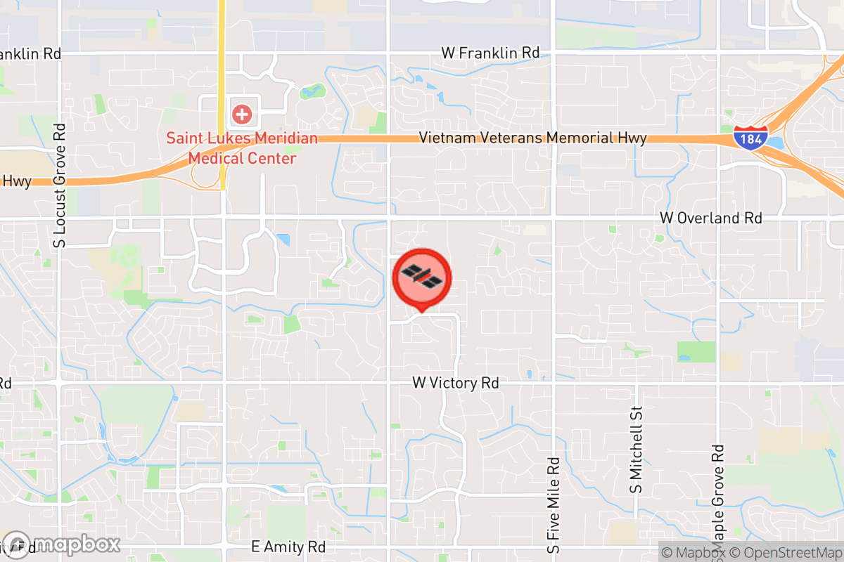 Static map screenshot of the place