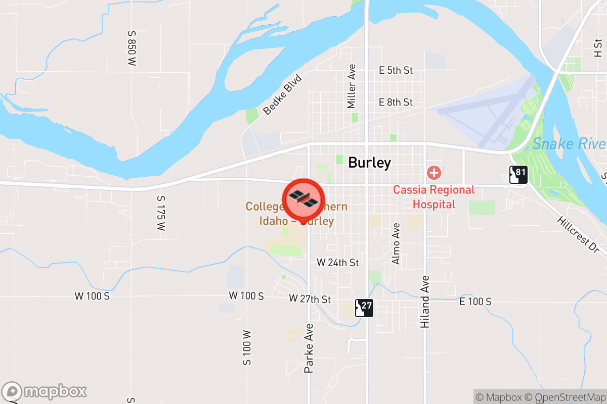 Static map screenshot of the place