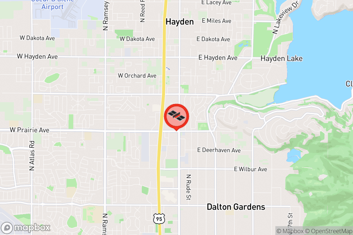 Static map screenshot of the place