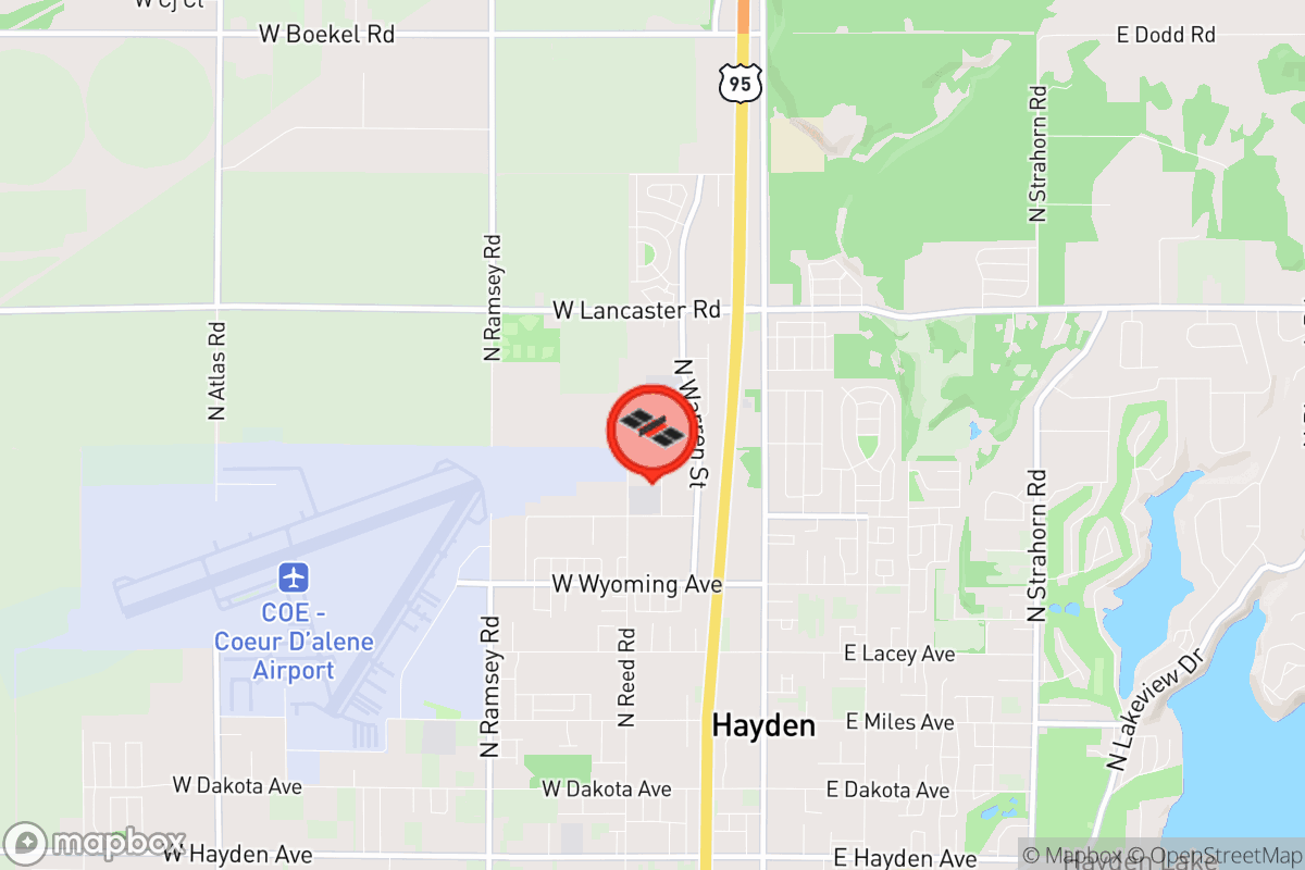 Static map screenshot of the place