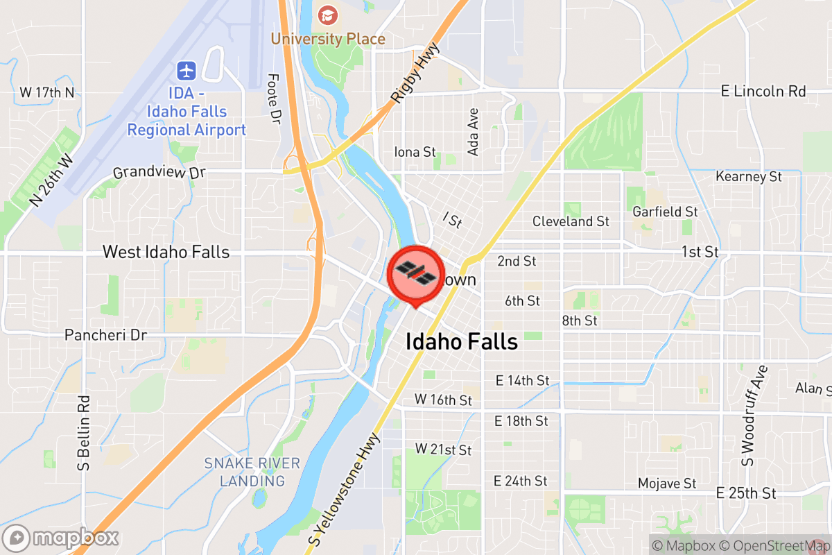 Static map screenshot of the place