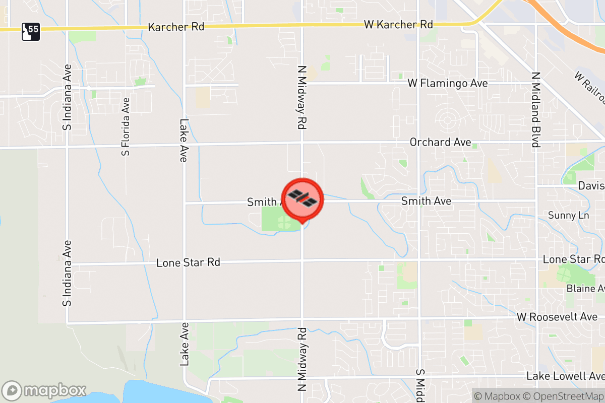 Static map screenshot of the place