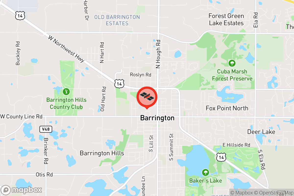 Static map screenshot of the place