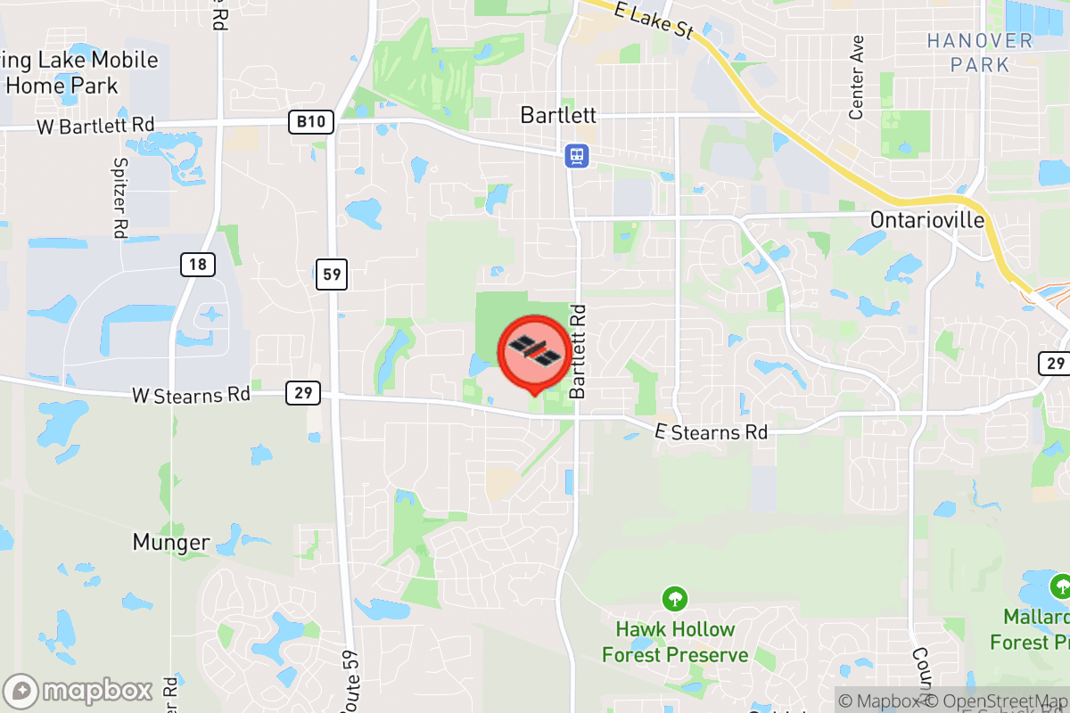 Static map screenshot of the place