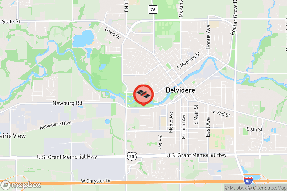 Static map screenshot of the place