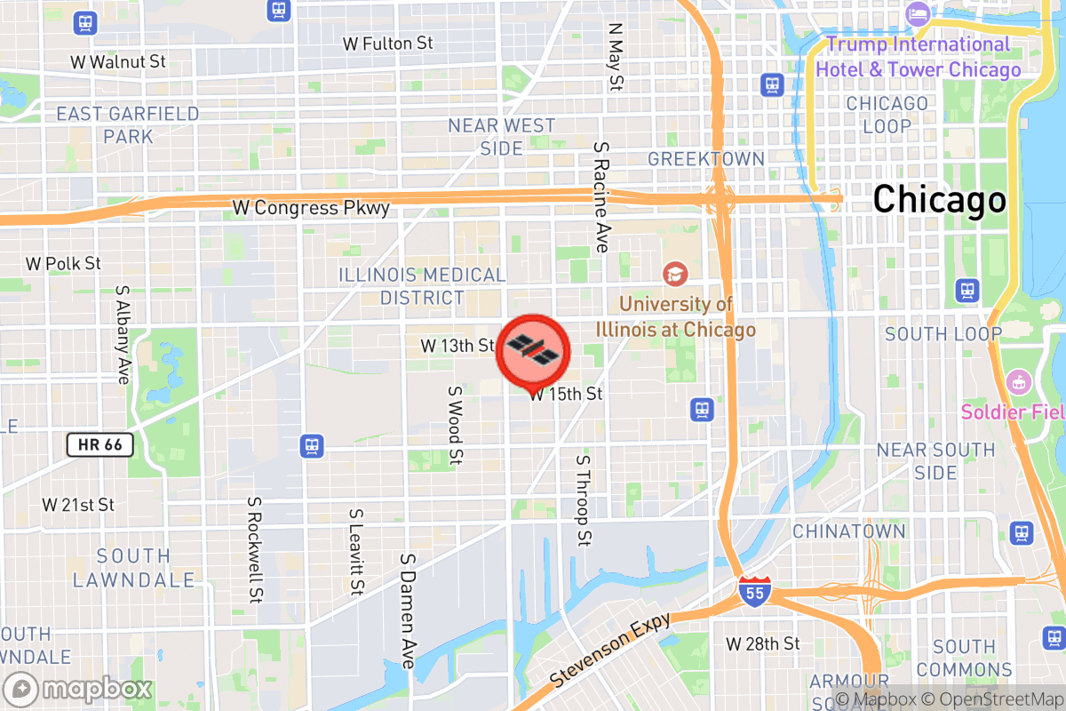 Static map screenshot of the place