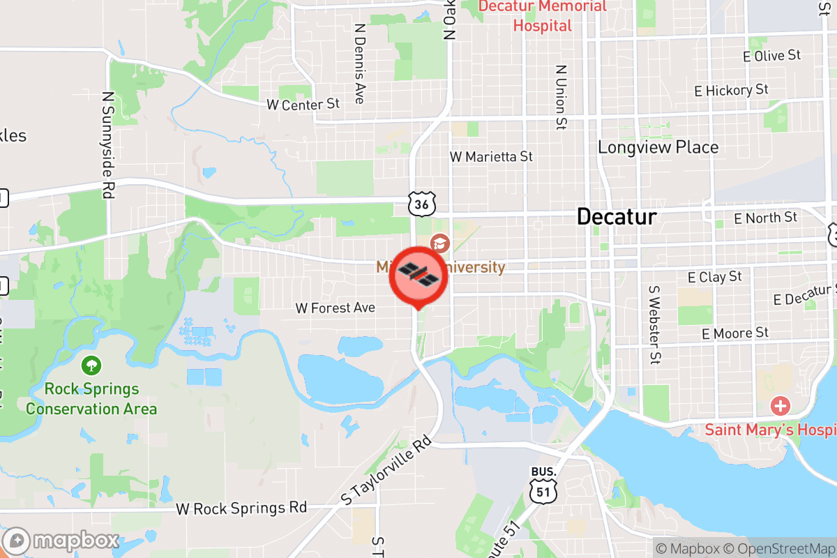 Static map screenshot of the place