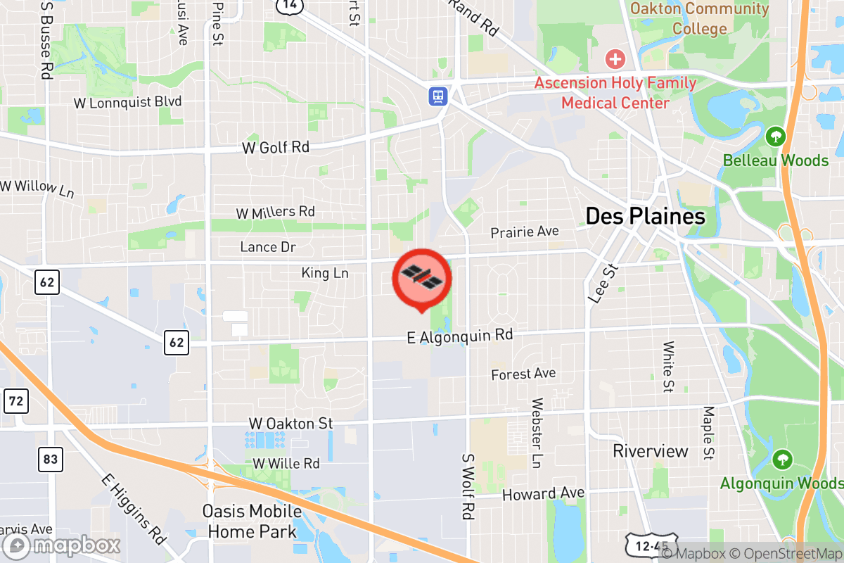 Static map screenshot of the place