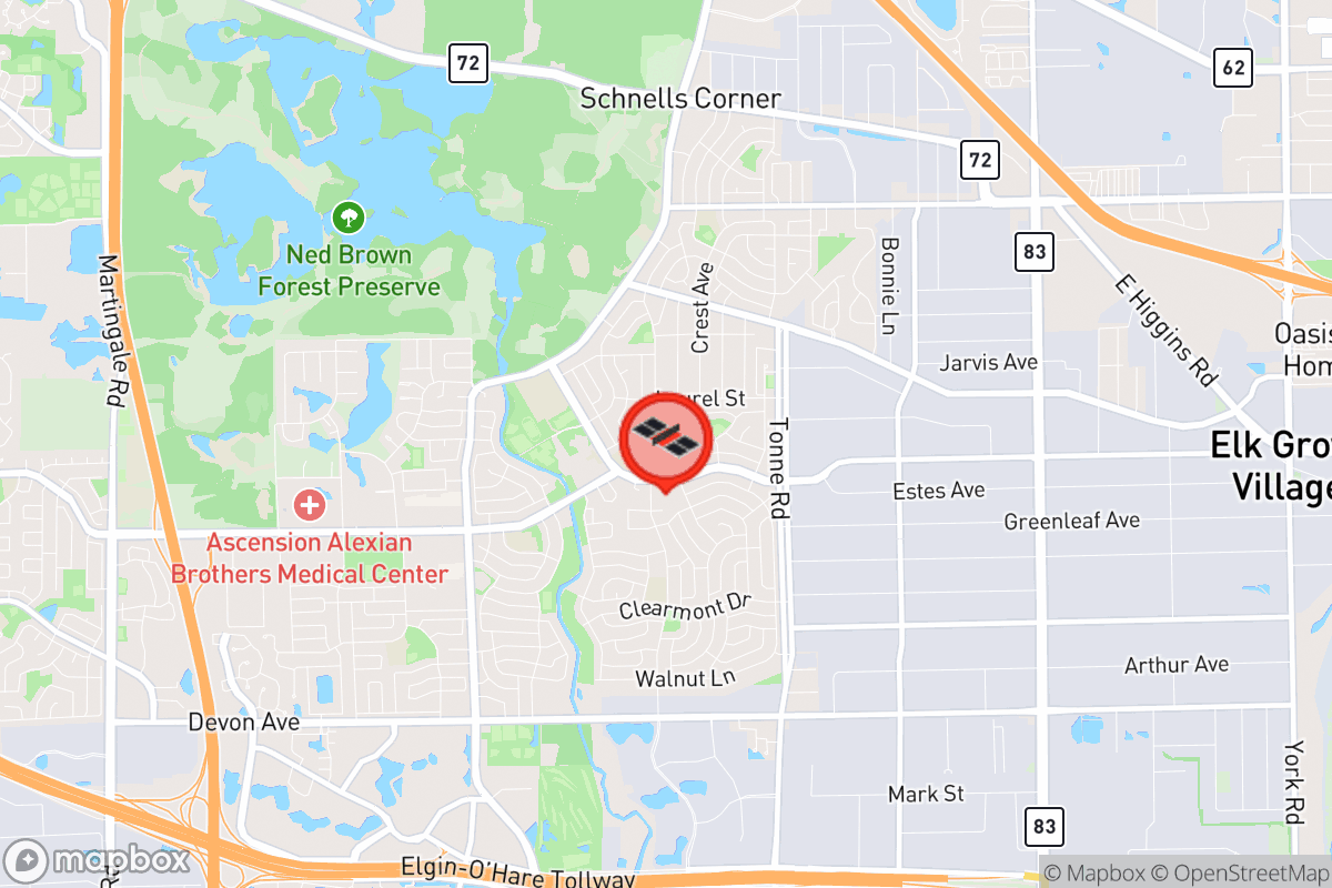 Static map screenshot of the place