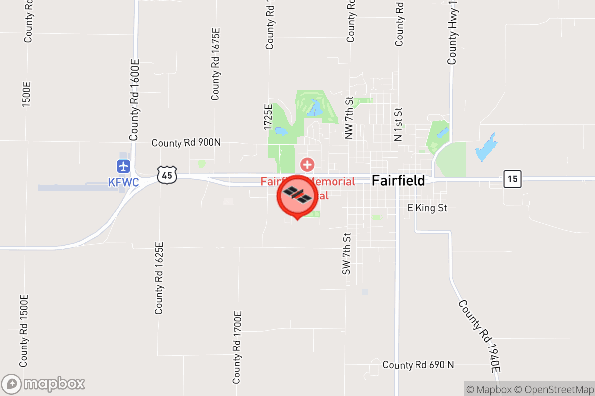 Static map screenshot of the place