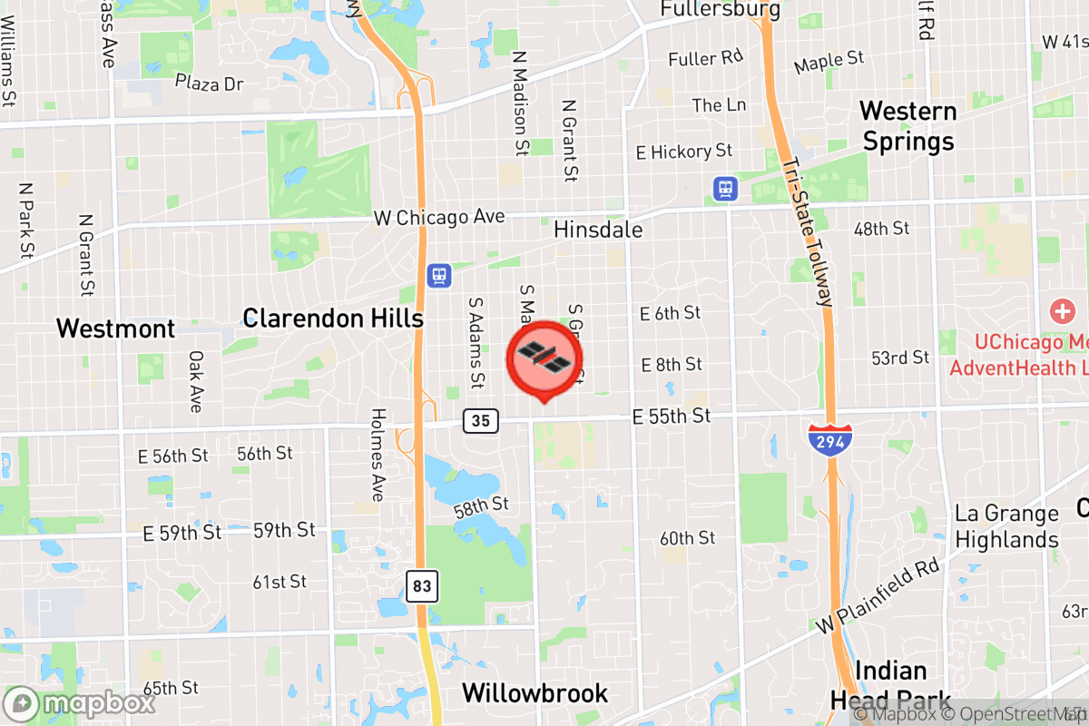 Static map screenshot of the place