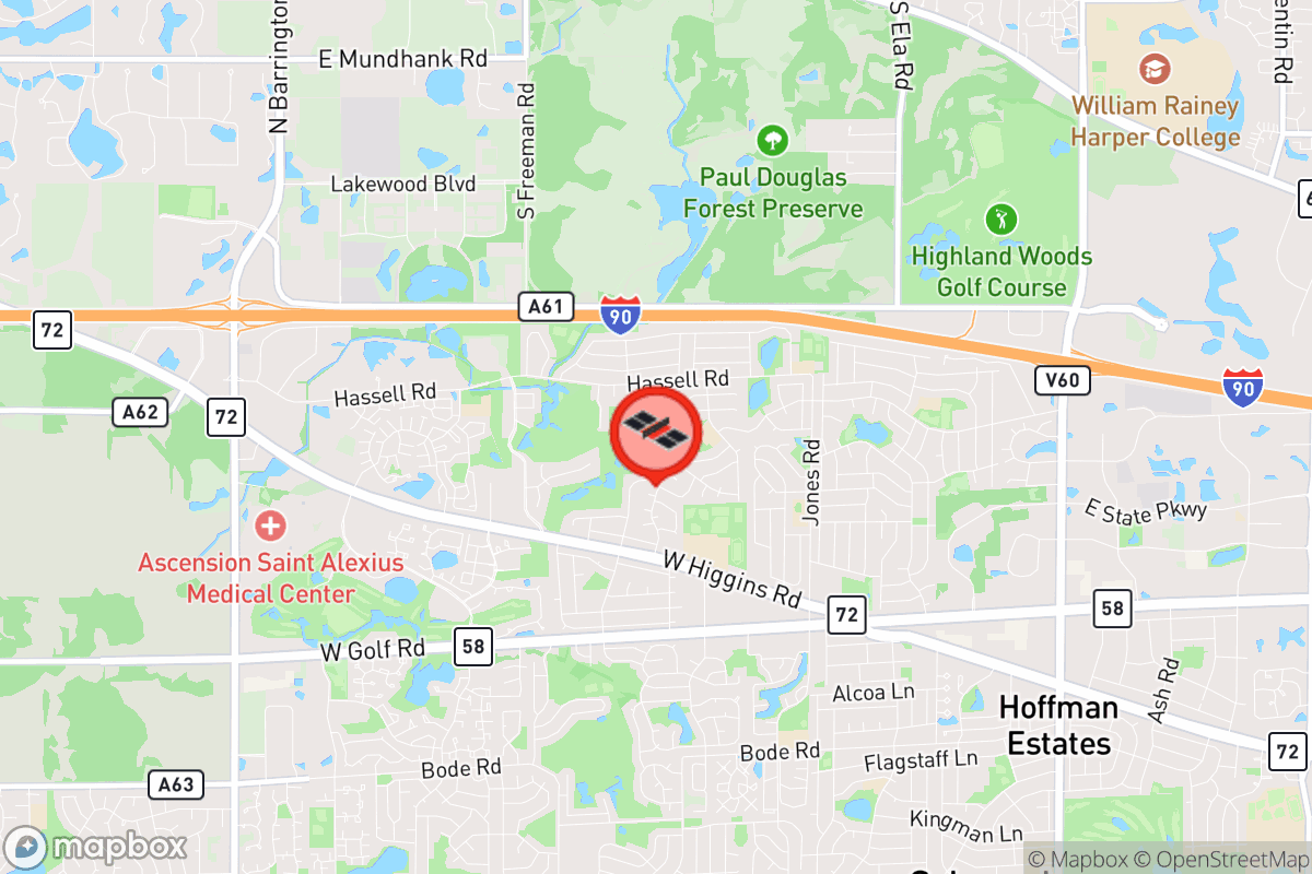 Static map screenshot of the place