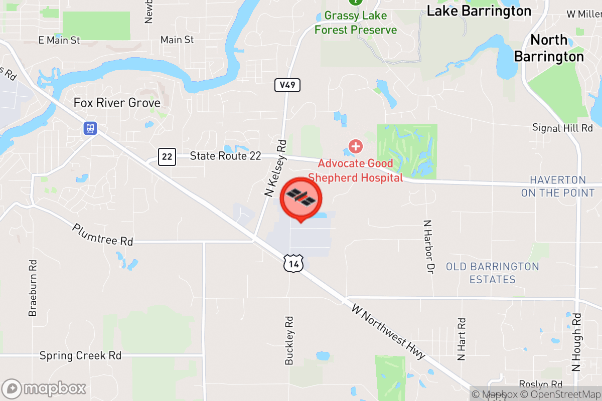 Static map screenshot of the place