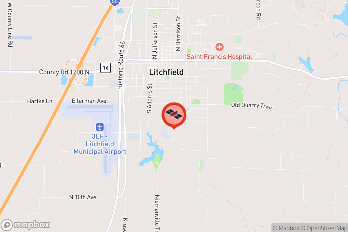 Static map screenshot of the place