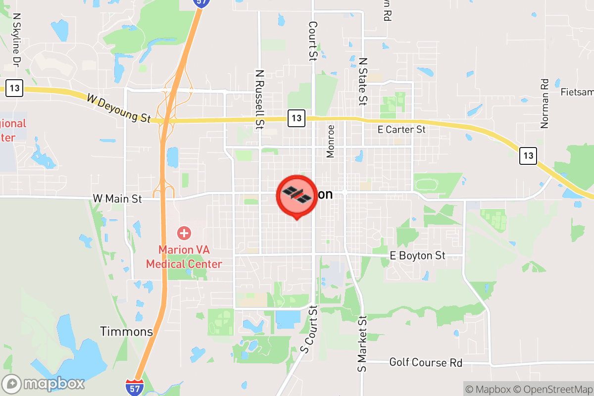 Static map screenshot of the place