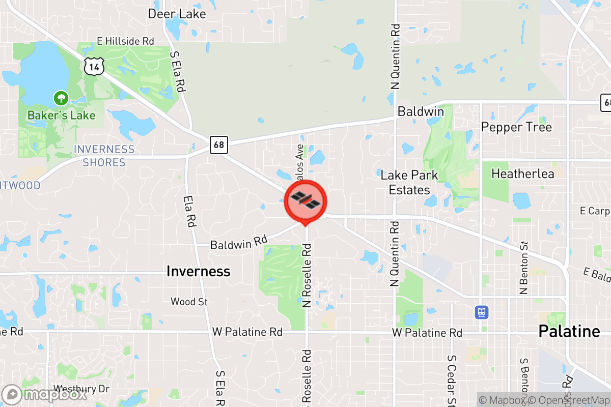 Static map screenshot of the place