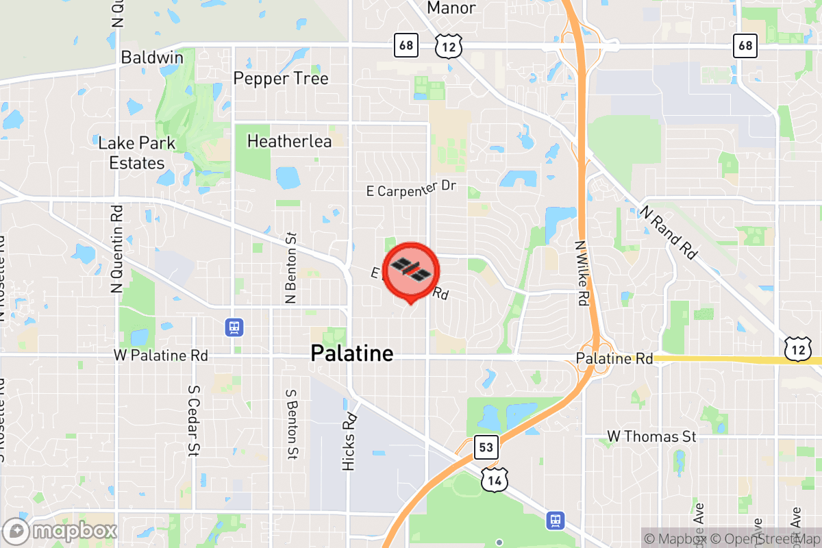 Static map screenshot of the place