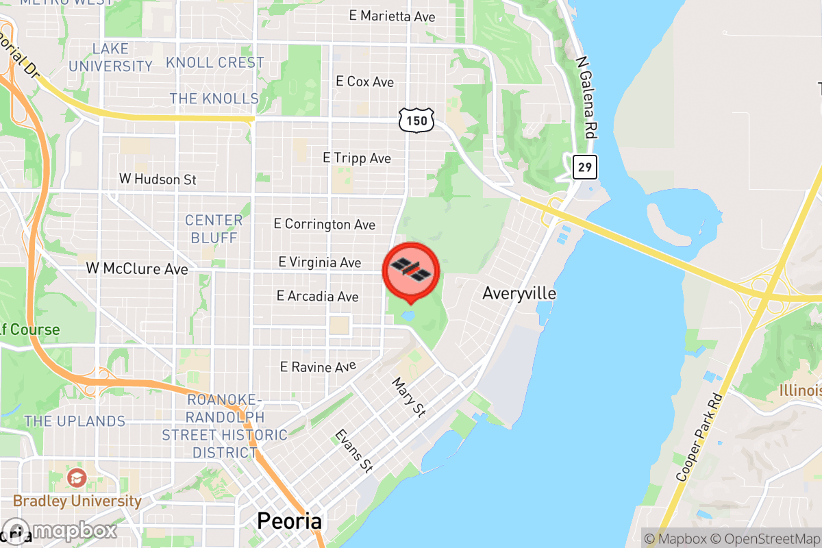 Static map screenshot of the place