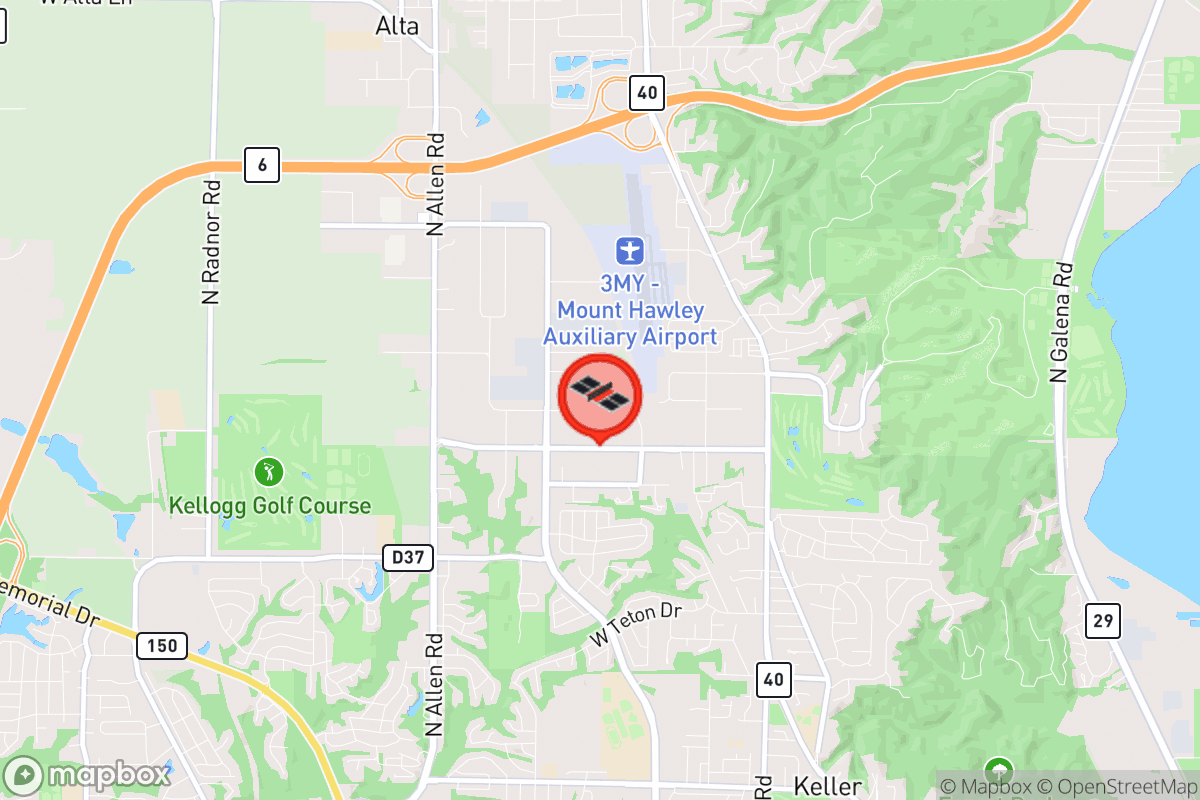 Static map screenshot of the place