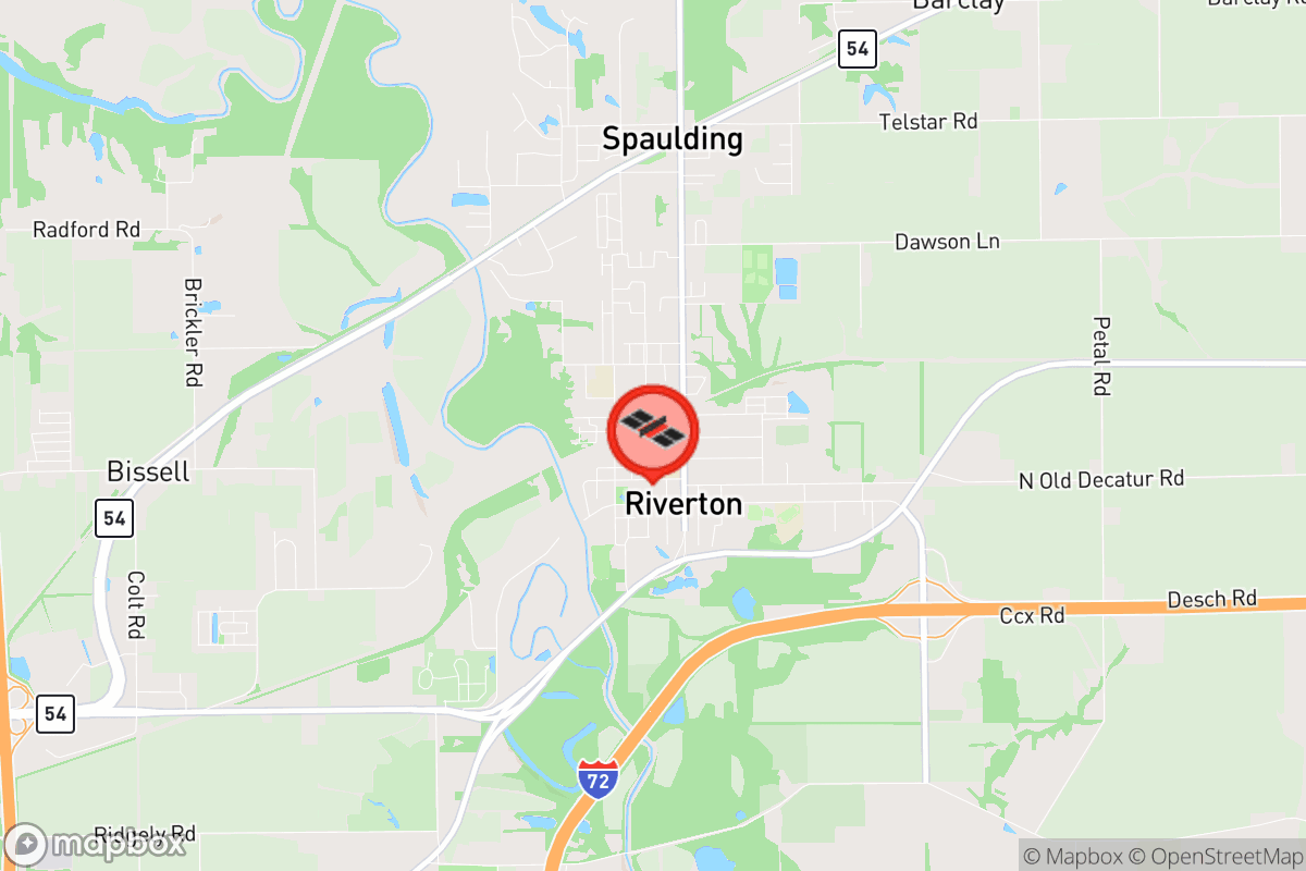 Static map screenshot of the place