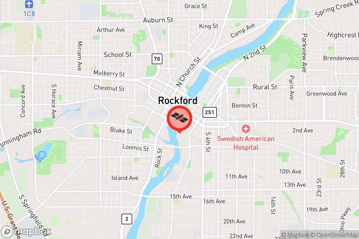 Static map screenshot of the place