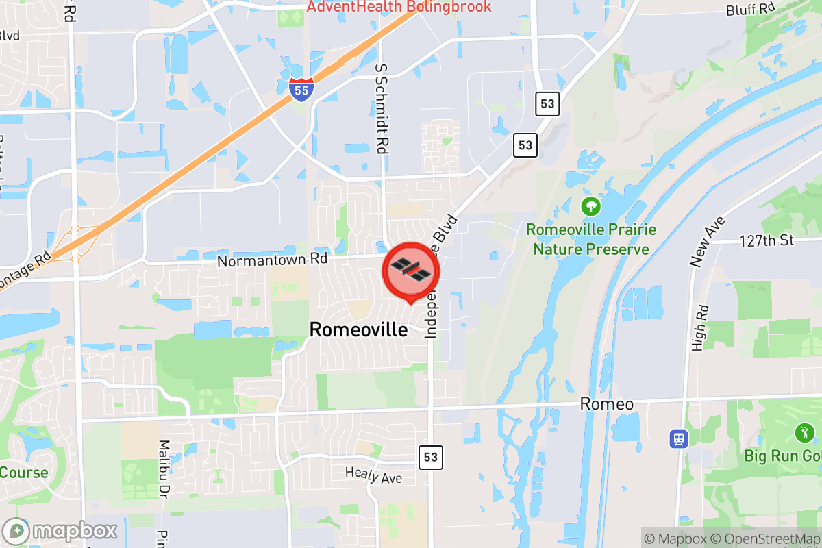 Static map screenshot of the place