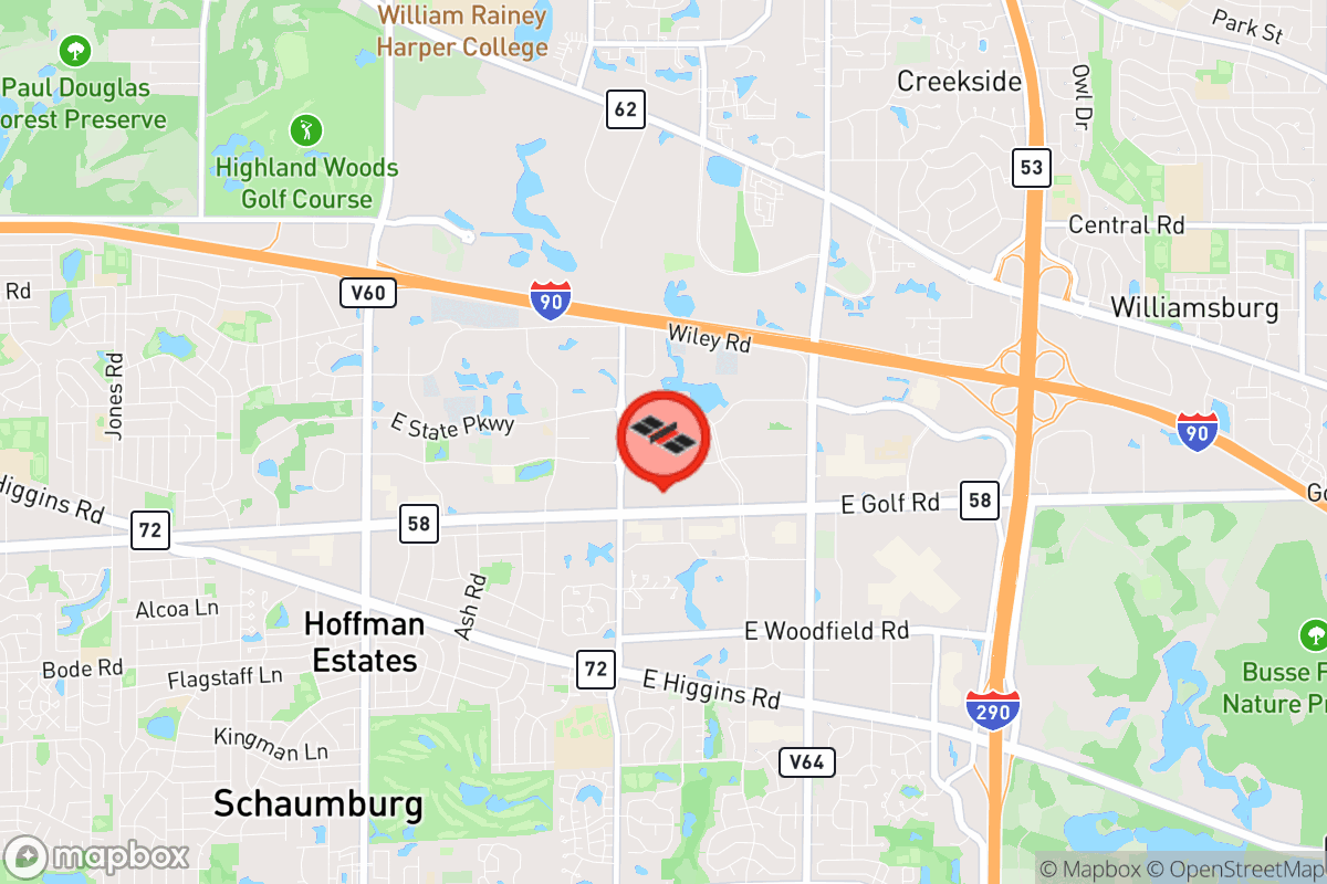 Static map screenshot of the place