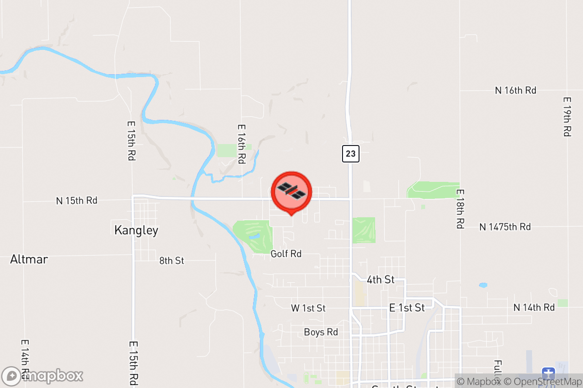 Static map screenshot of the place