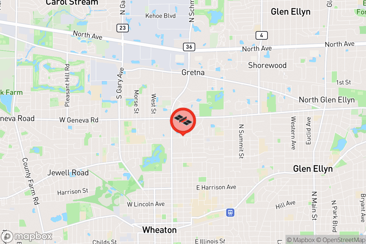 Static map screenshot of the place