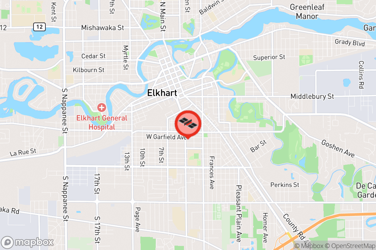 Static map screenshot of the place