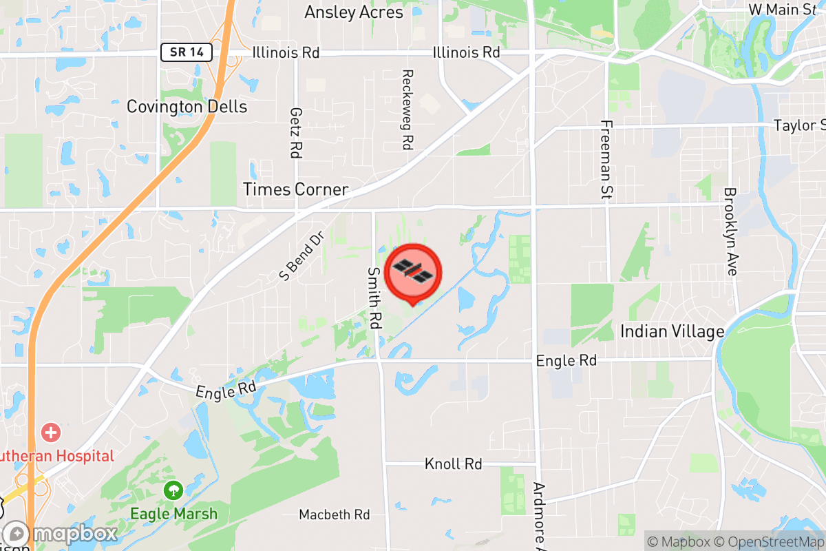 Static map screenshot of the place