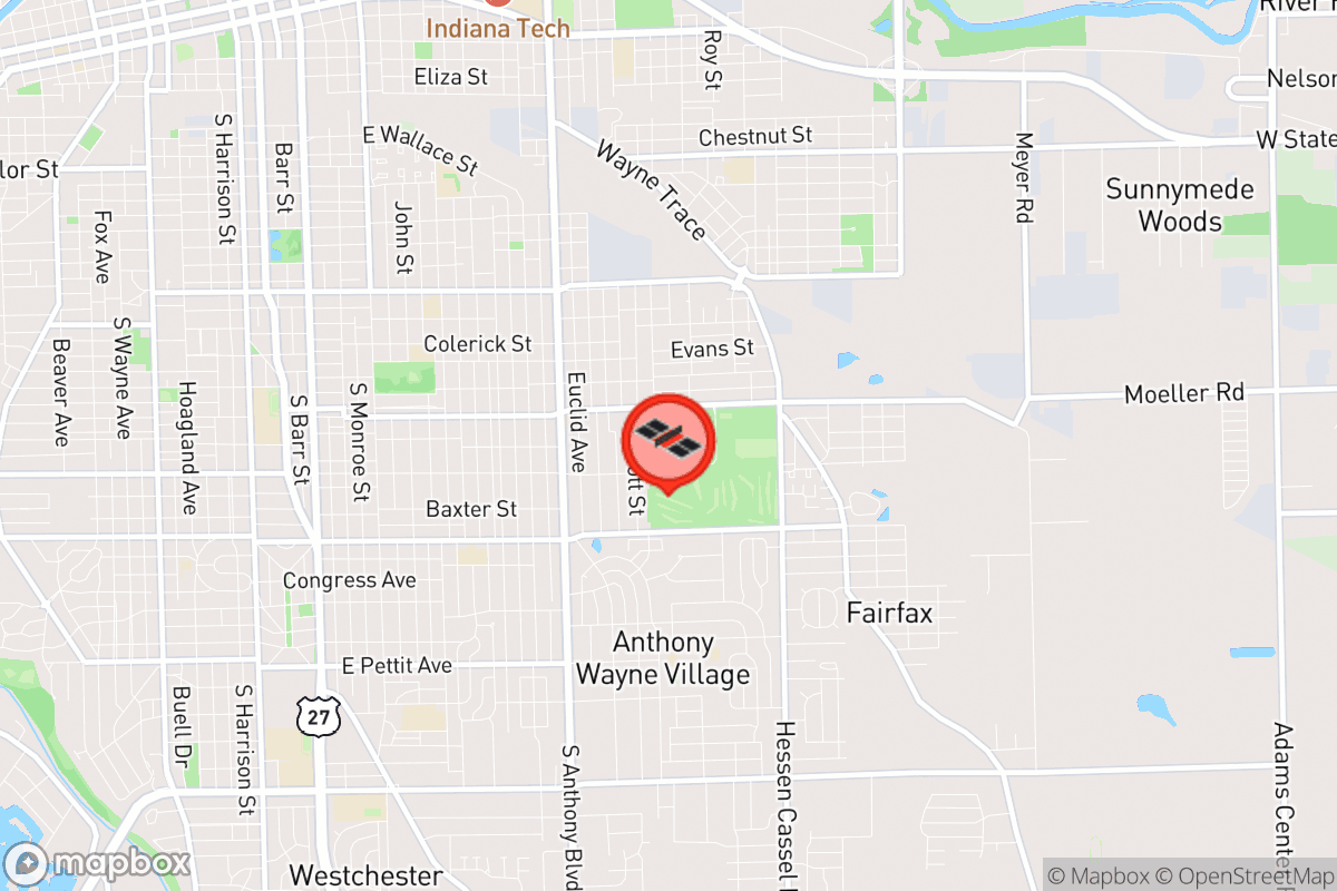 Static map screenshot of the place