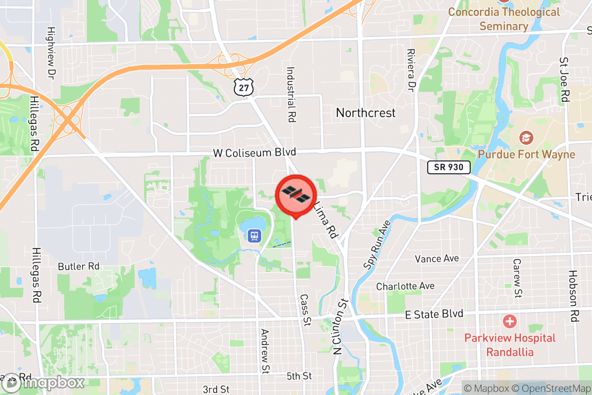 Static map screenshot of the place