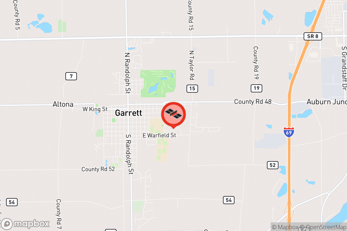 Static map screenshot of the place