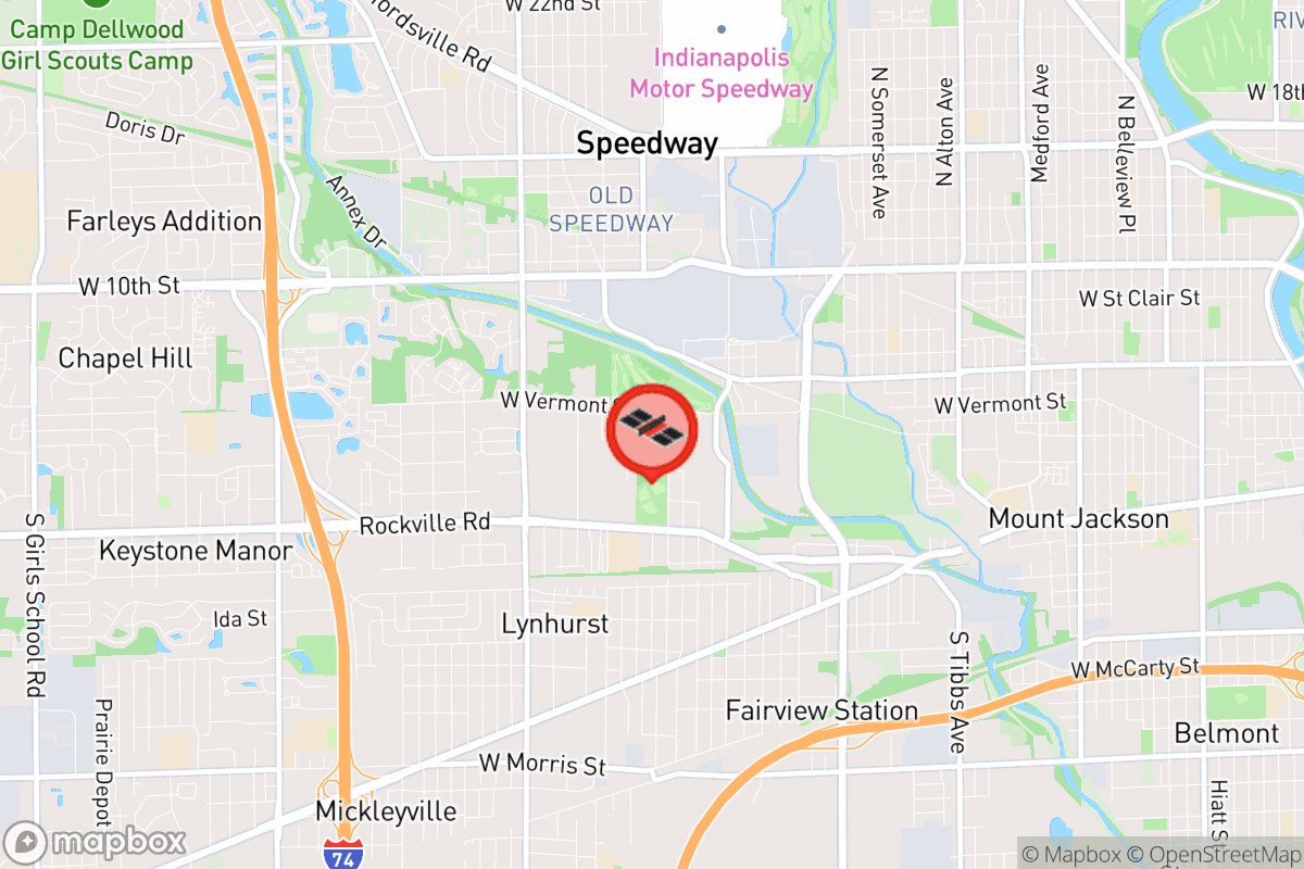 Static map screenshot of the place