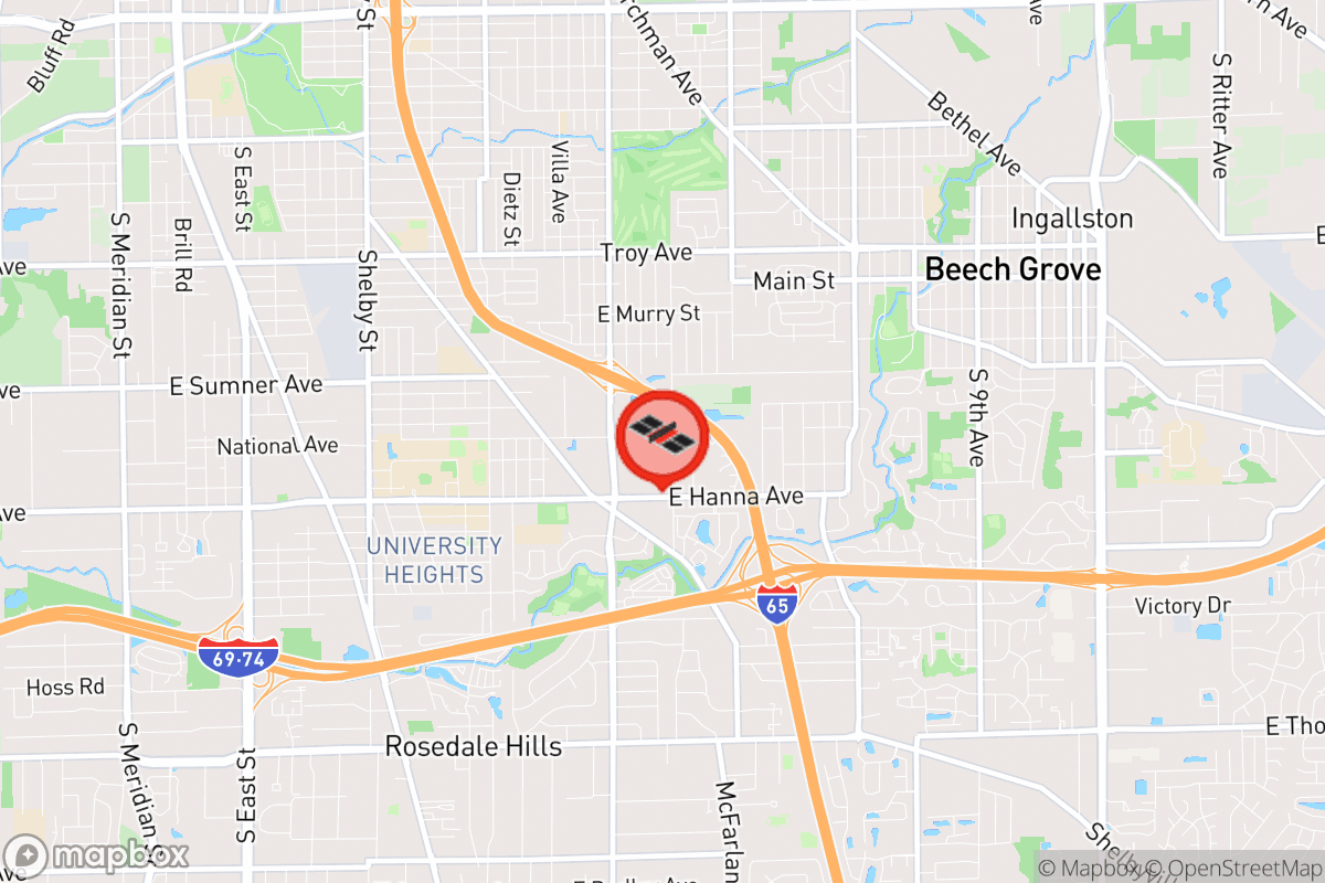 Static map screenshot of the place