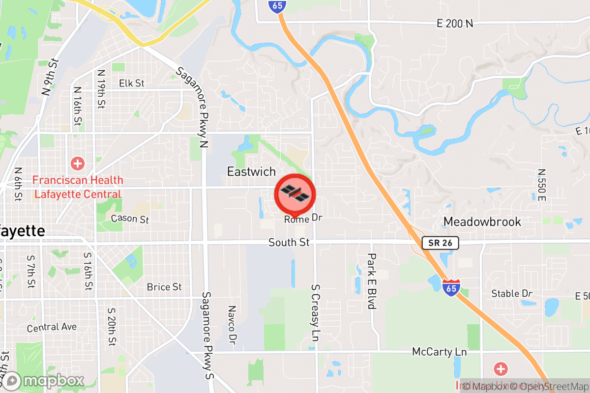 Static map screenshot of the place