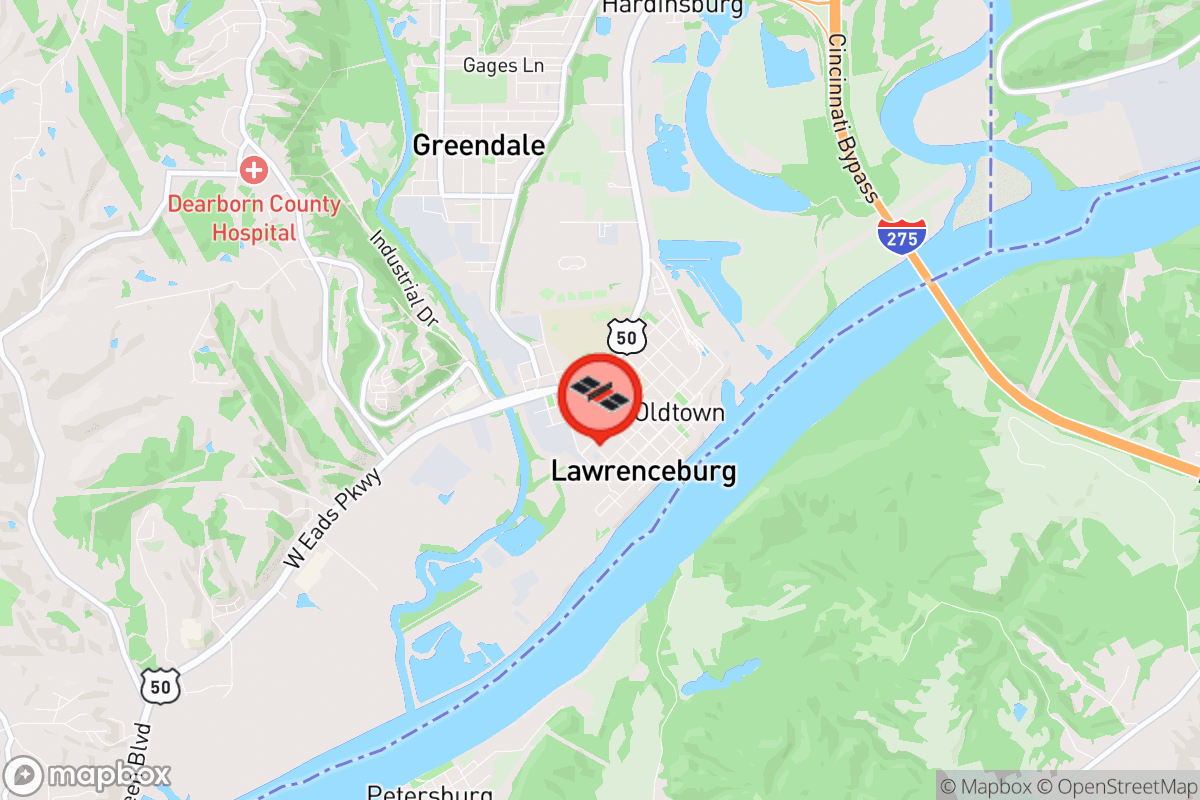 Static map screenshot of the place