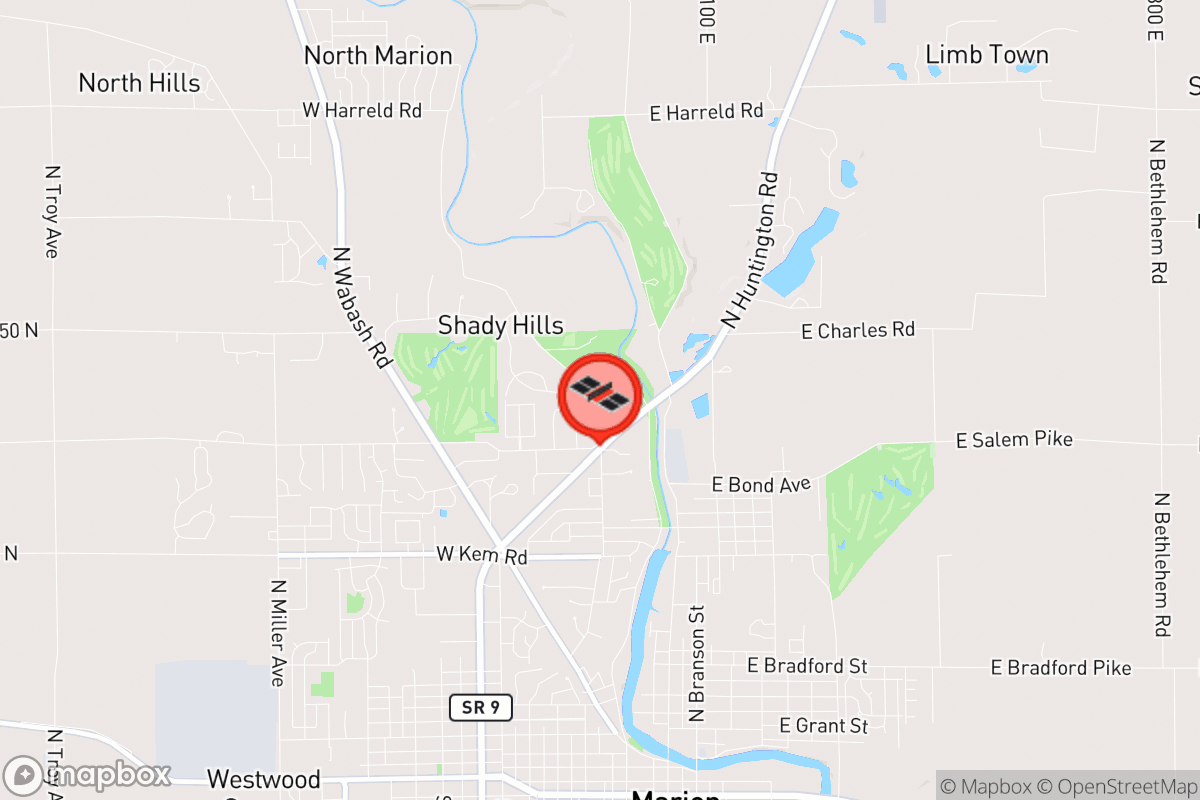 Static map screenshot of the place