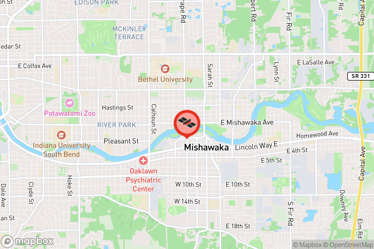 Static map screenshot of the place